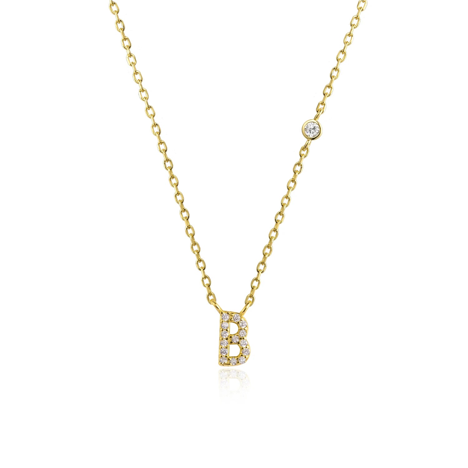 Mono Initial Necklace