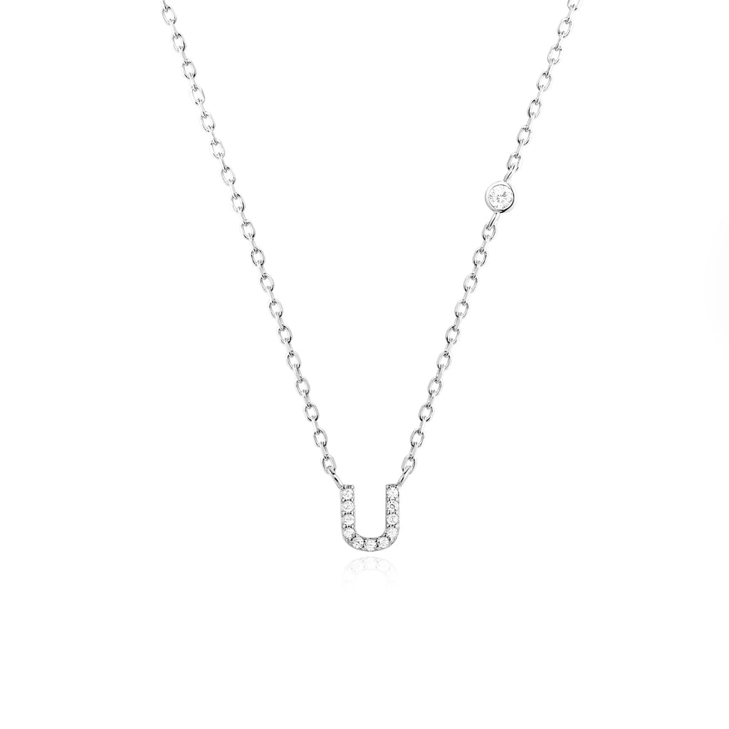 Mono Initial Necklace
