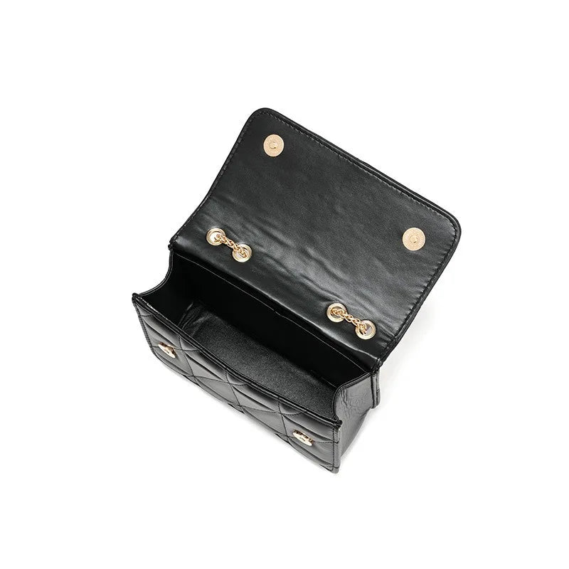 All Leather  Fragrant Style Chain  Crossbody Bag. New design.