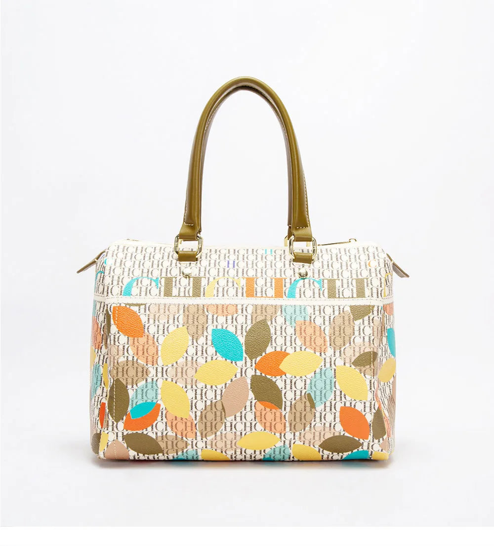 Exquisite Floral Pattern Travel Banquet High Grade Handbag