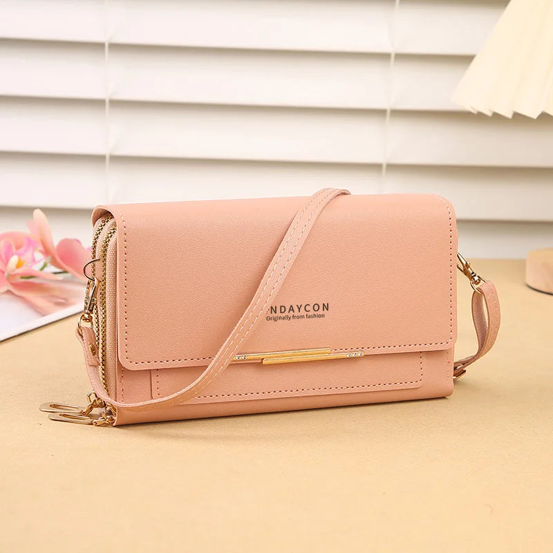 New Women's Wallet Korean Multifunctional Shoulder Bag