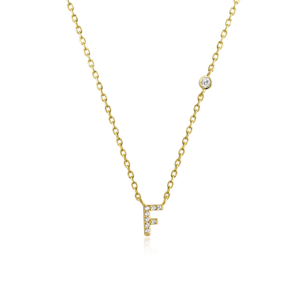 Mono Initial Necklace
