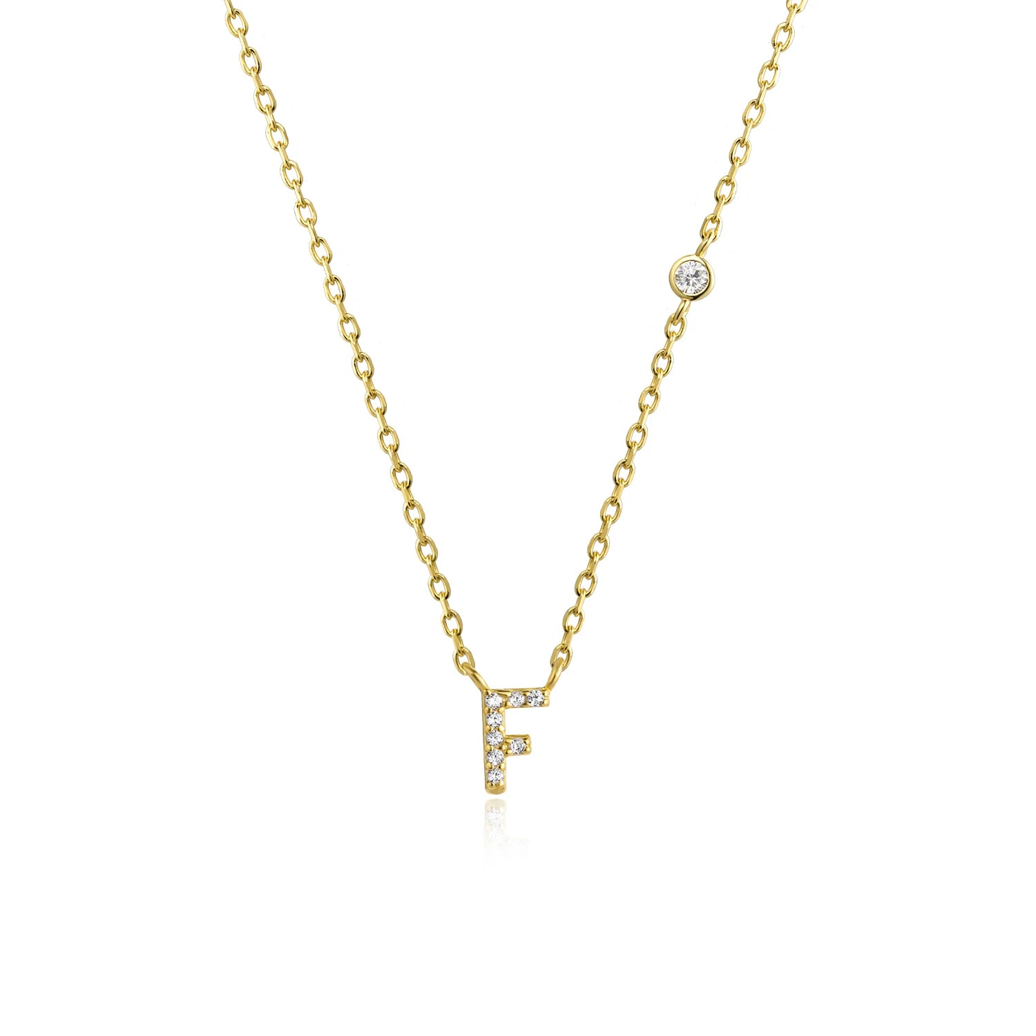 Mono Initial Necklace