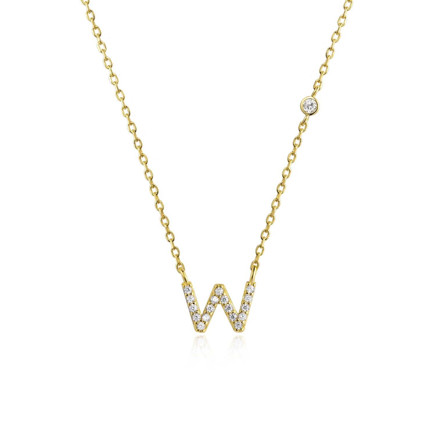 Mono Initial Necklace