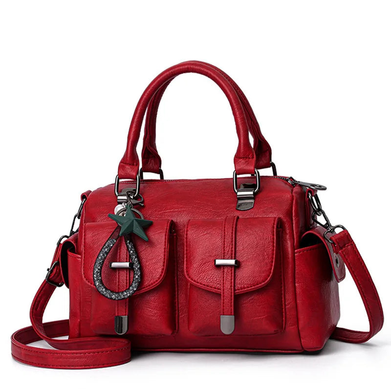 New Women bag  Handbags Bag for 2026 Female Crossbody new High quality fashionable shoulder bag designer travel Hairball bag