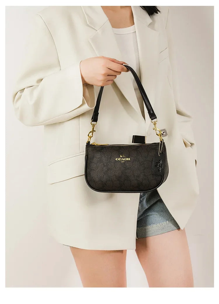 Fashionable Underarm Printed Handbag .High-End Versatile Crossbody bag