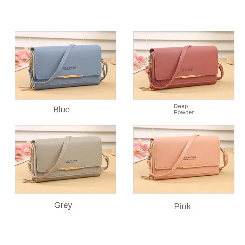 New Women's Wallet Korean Multifunctional Shoulder Bag