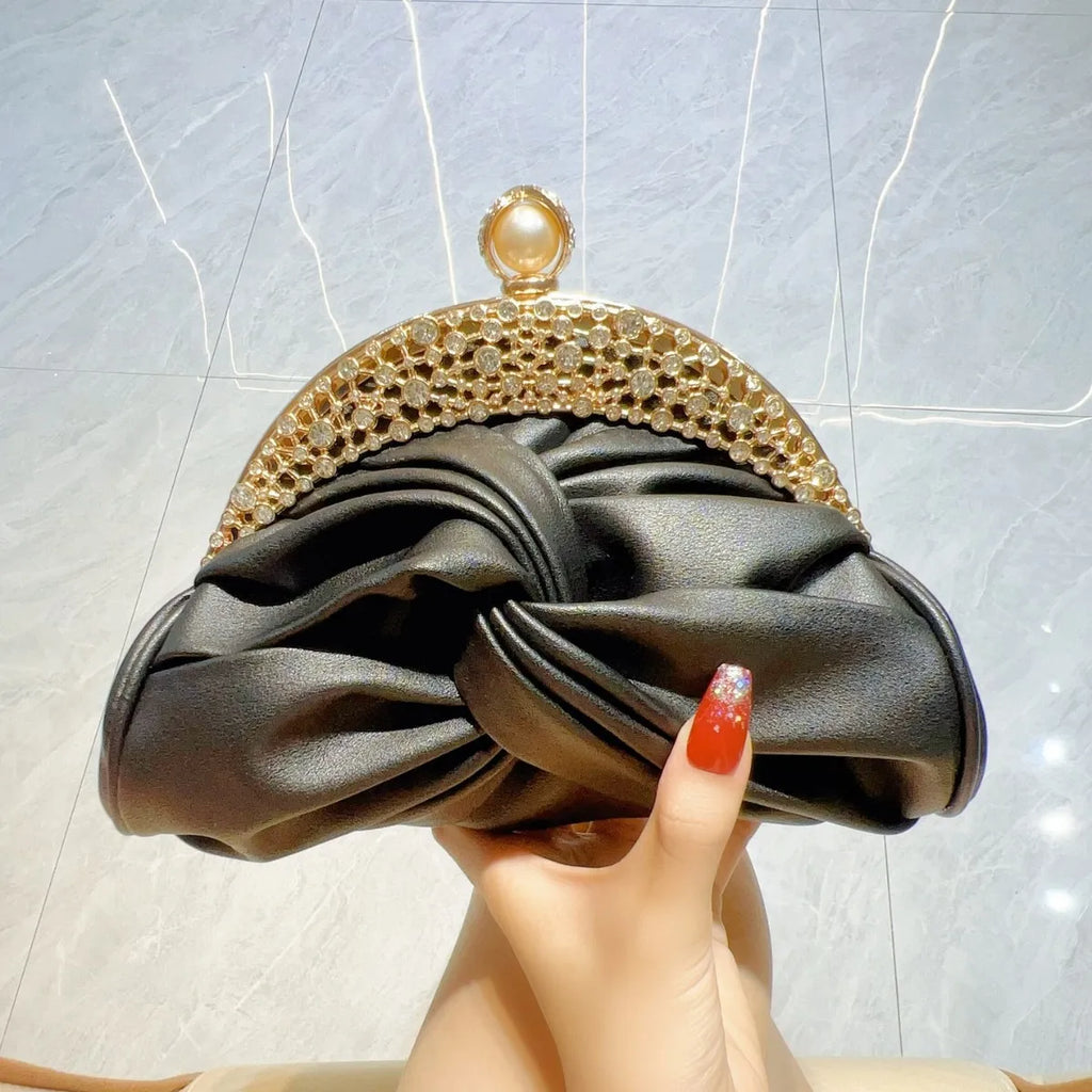 Luxury Women  Fashion Design Handbags Sparkling Banquet Clutch Bag