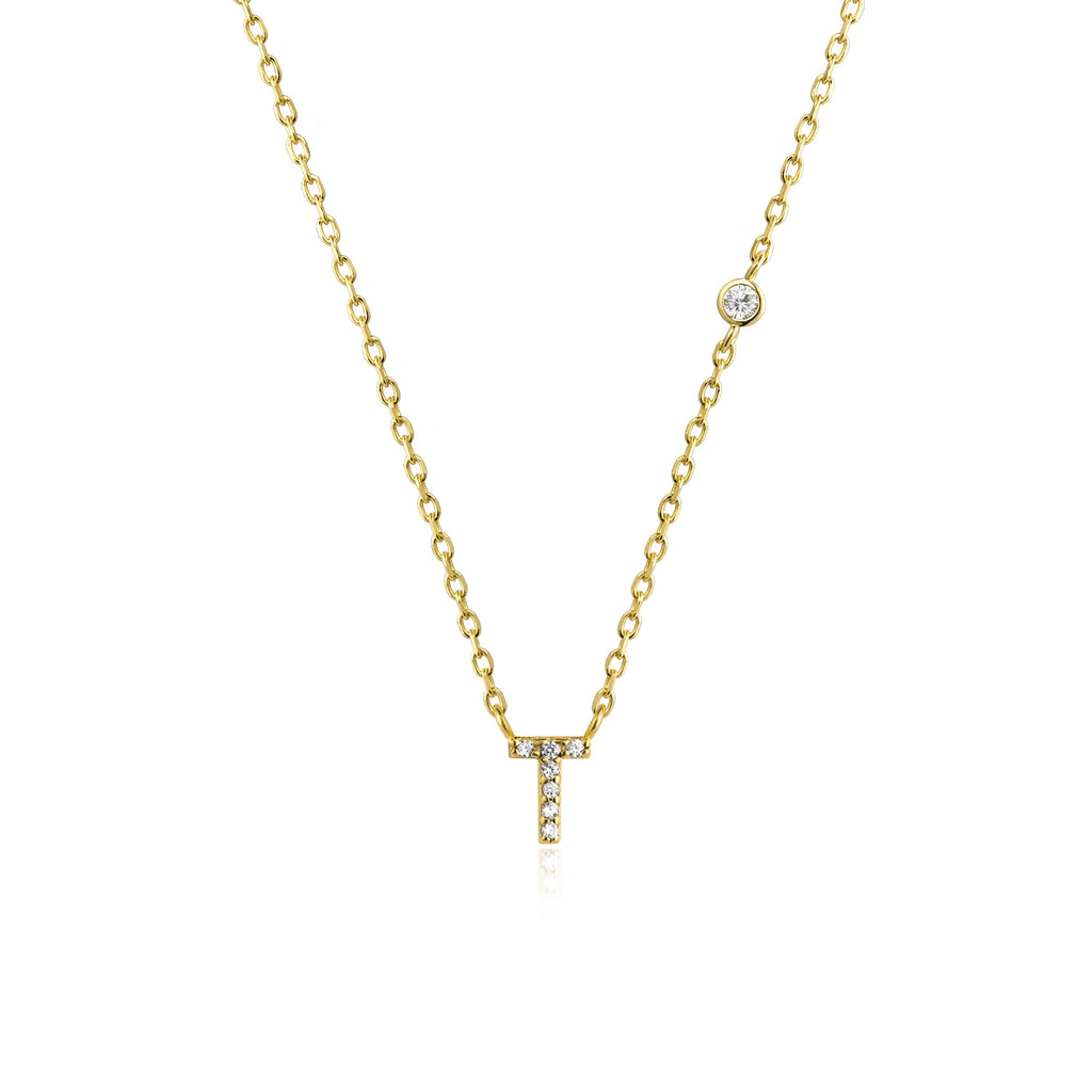 Mono Initial Necklace