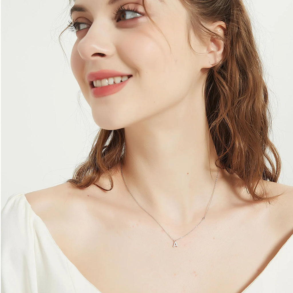 Mono Initial Necklace