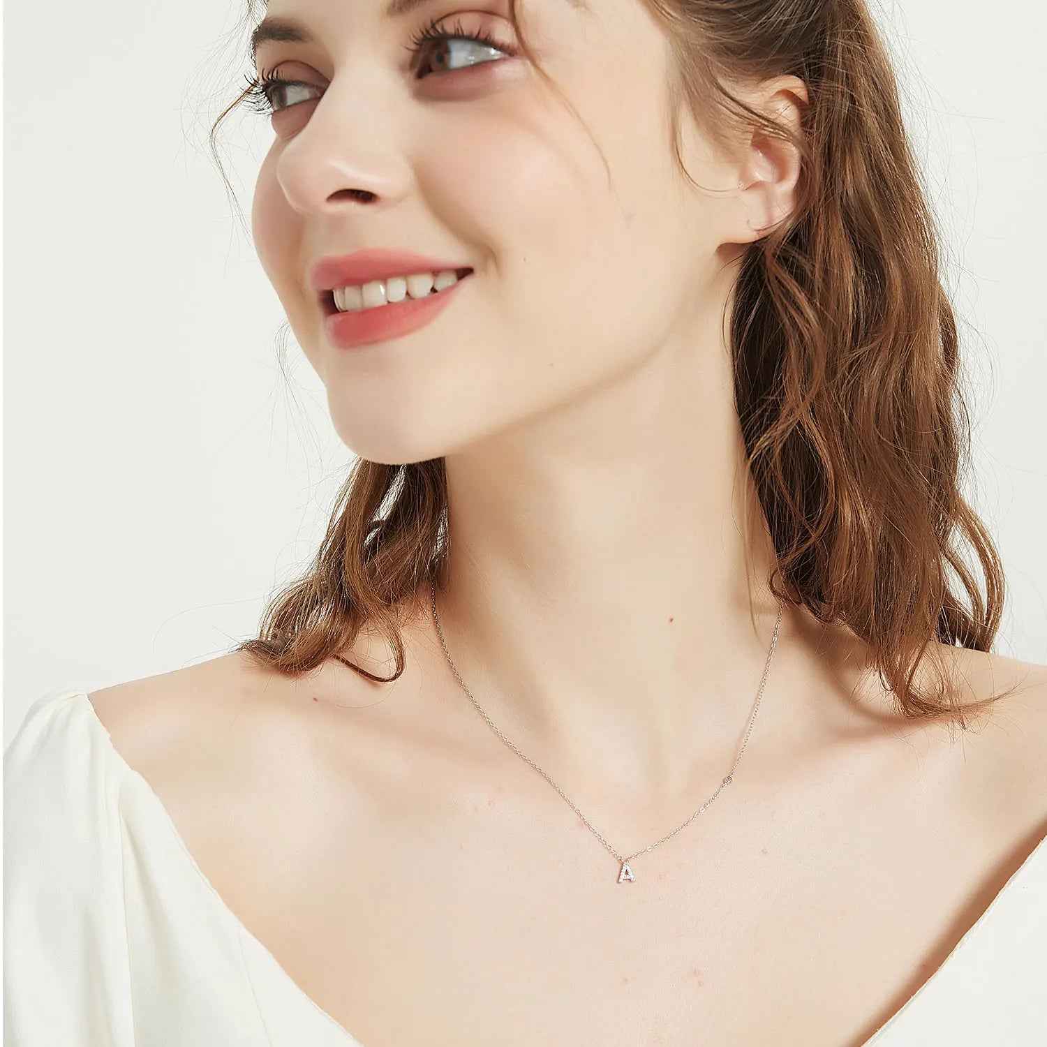 Mono Initial Necklace
