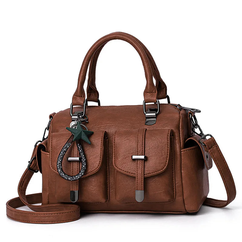 New Women bag  Handbags Bag for 2026 Female Crossbody new High quality fashionable shoulder bag designer travel Hairball bag