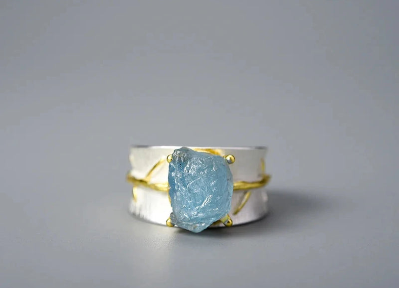 Celeste Aquamarine Ring