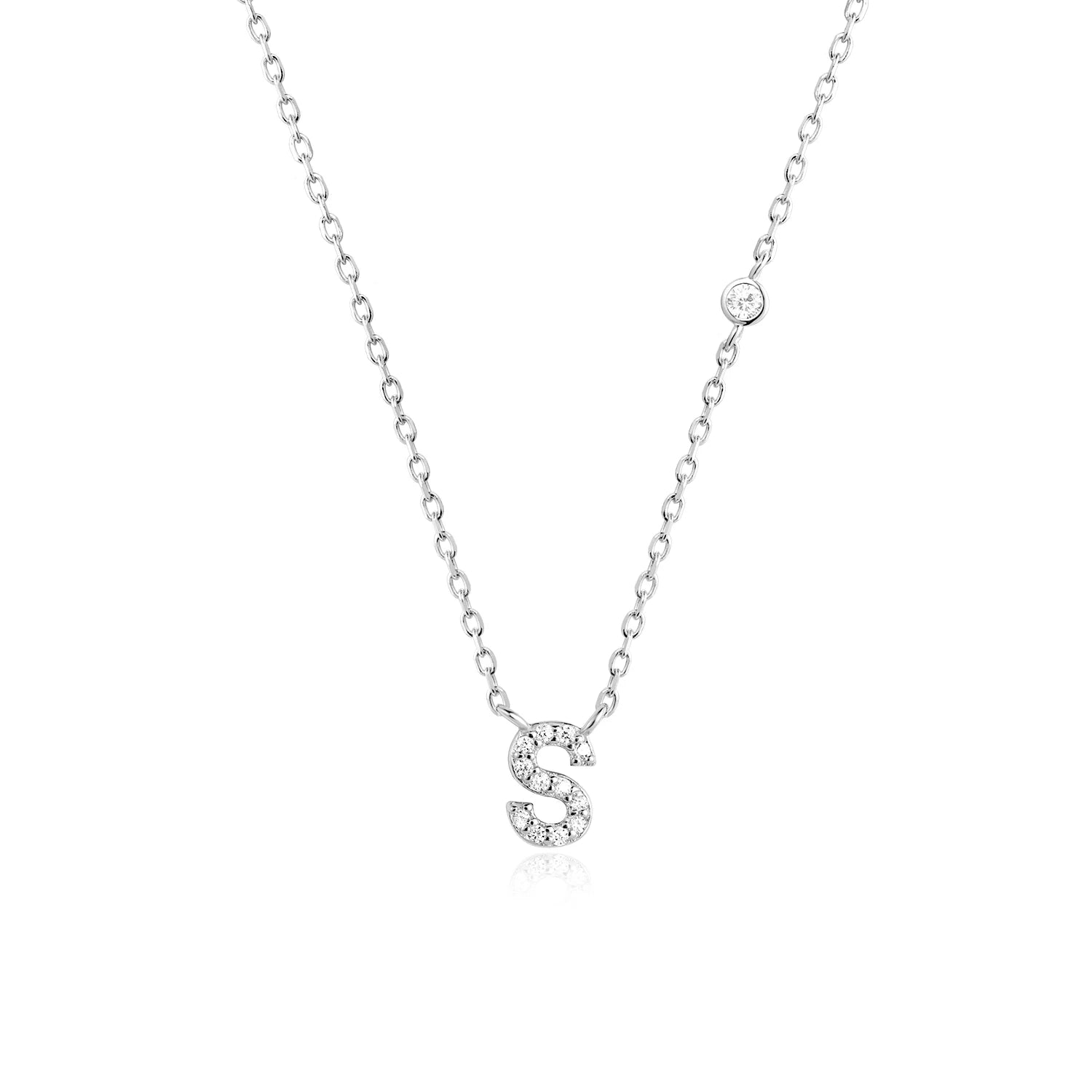 Mono Initial Necklace