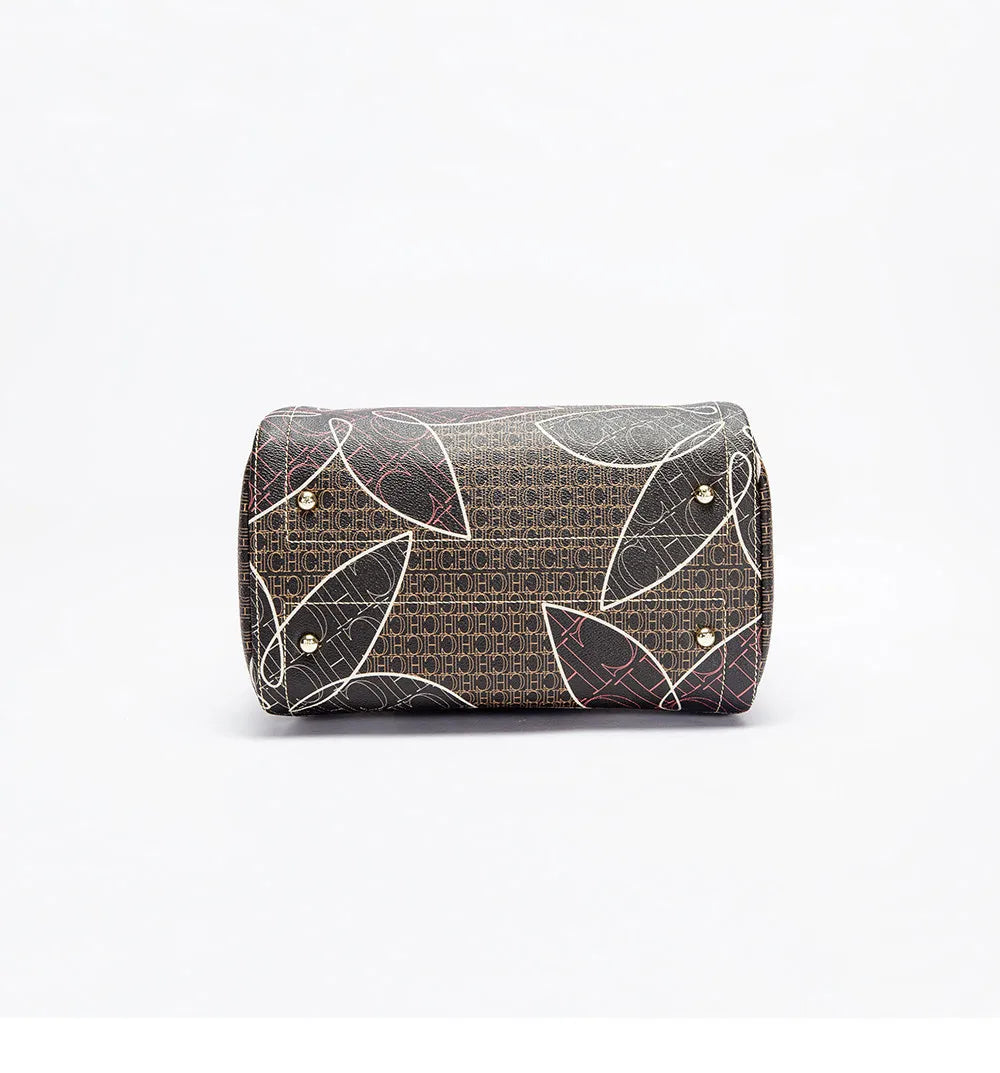 Exquisite Floral Pattern Travel Banquet High Grade Handbag