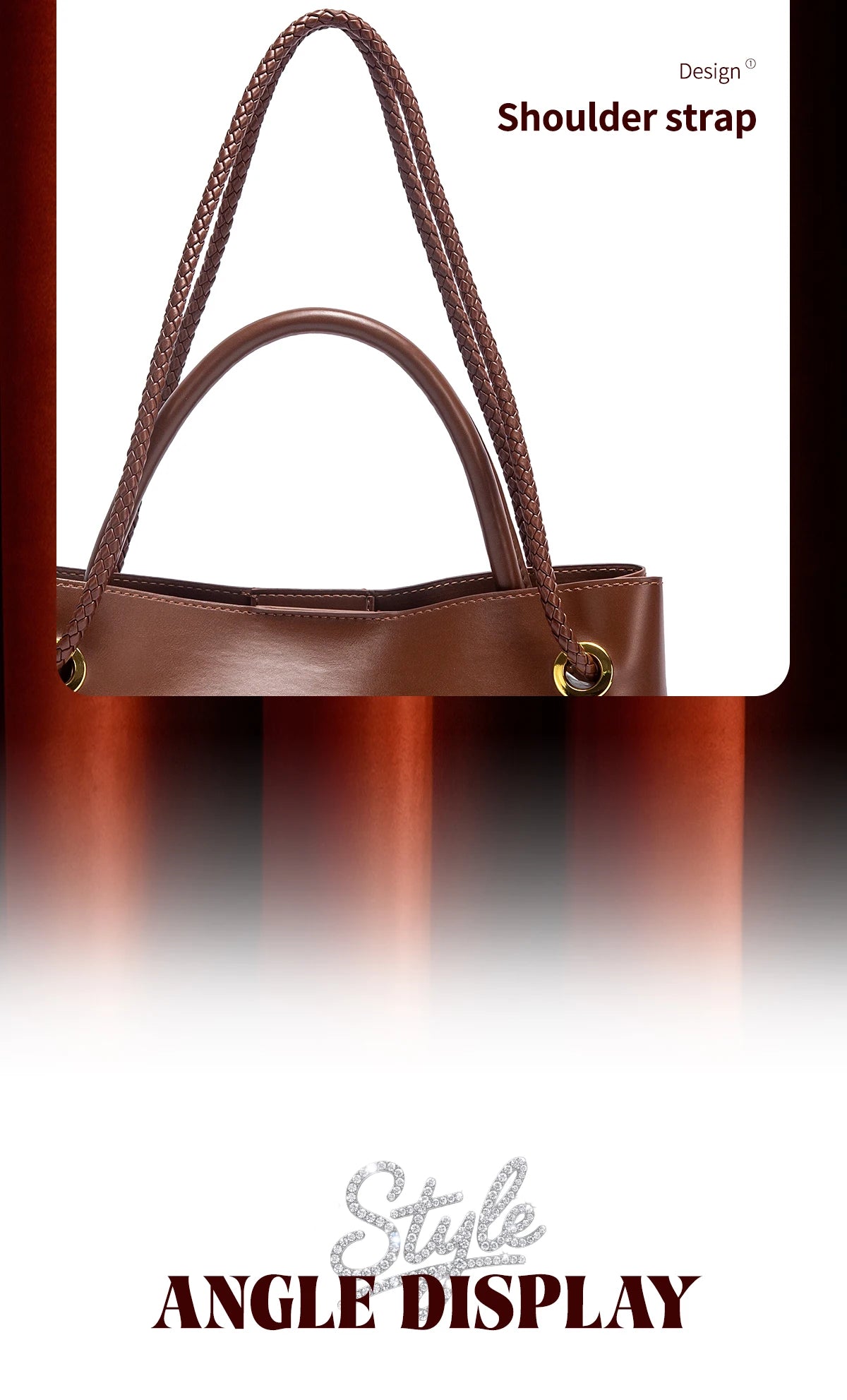 Classic Luxury Design Women's New Handbag Business Commuter