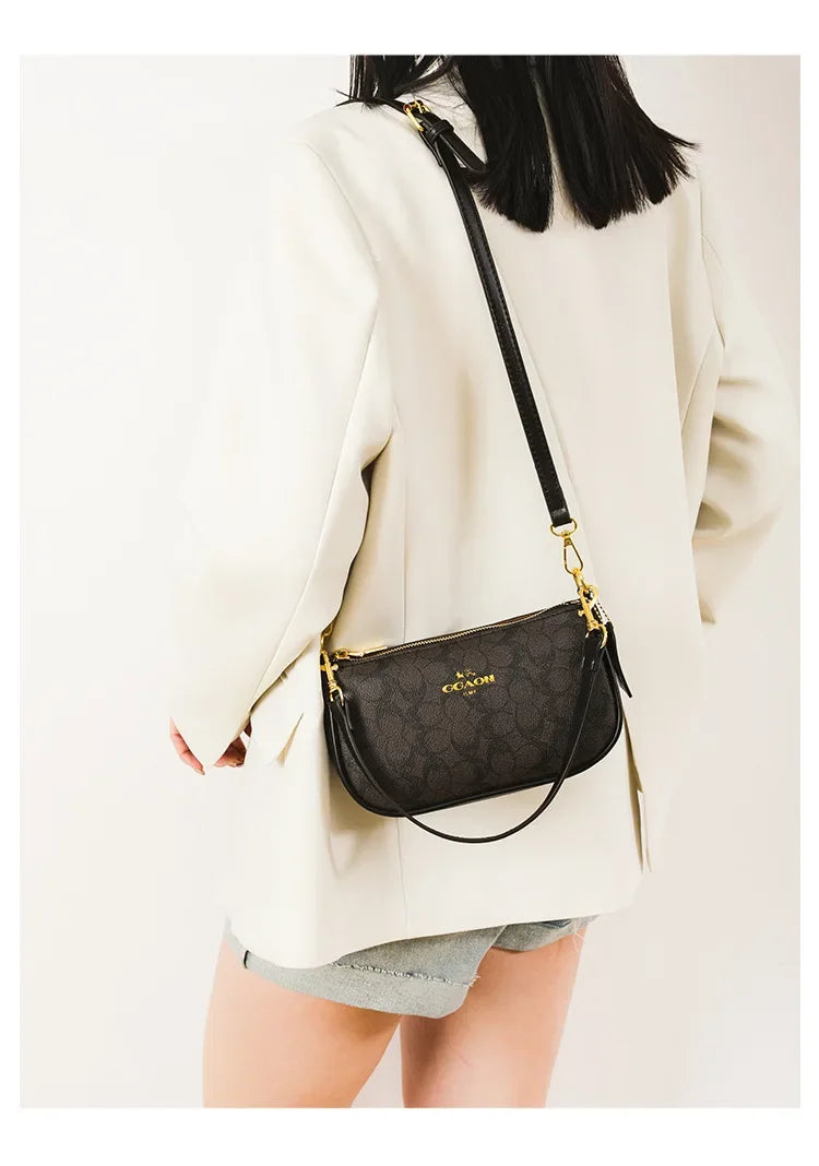 Fashionable Underarm Printed Handbag .High-End Versatile Crossbody bag