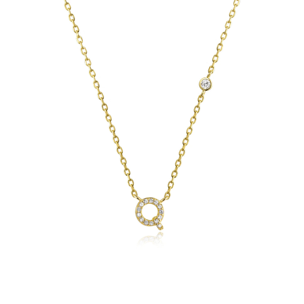 Mono Initial Necklace