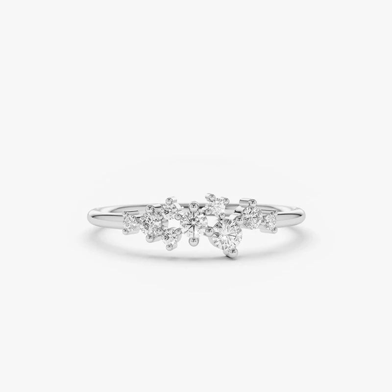 Floral Cluster Ring