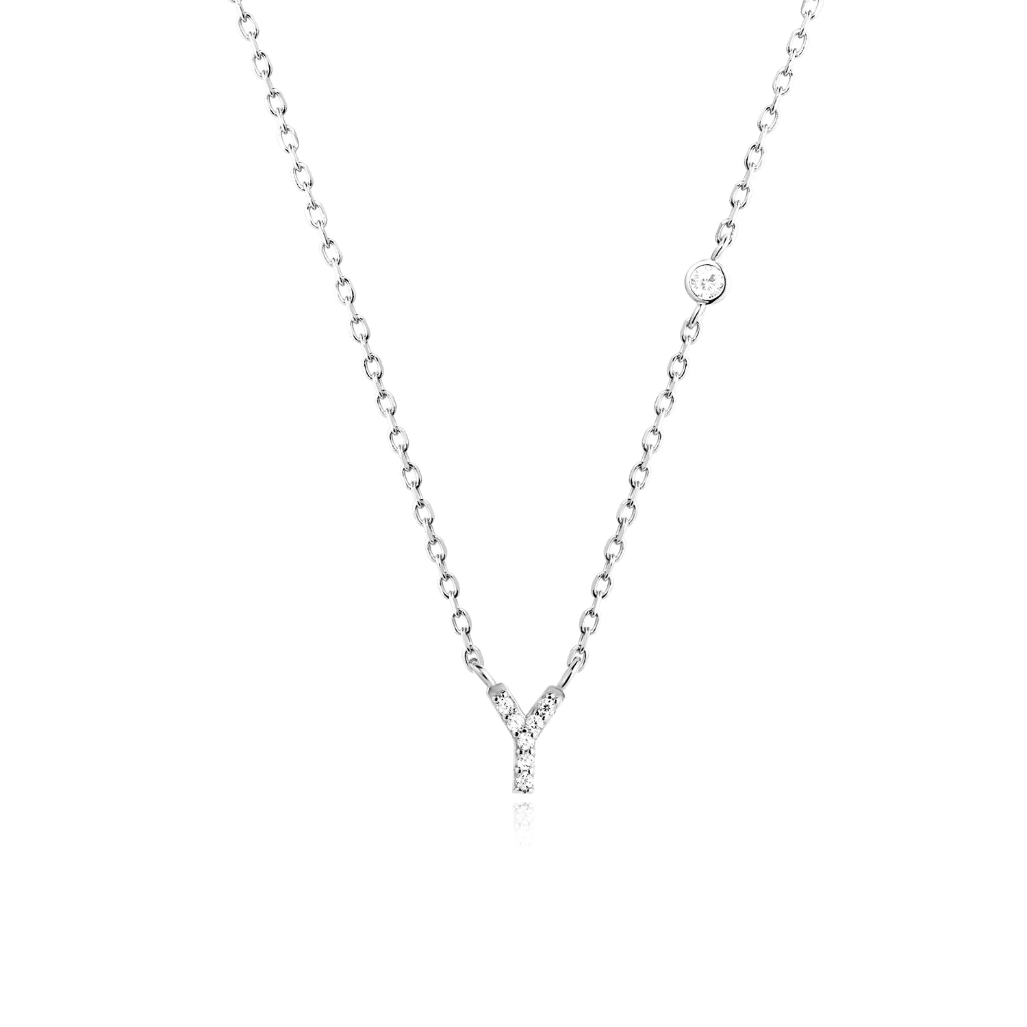 Mono Initial Necklace