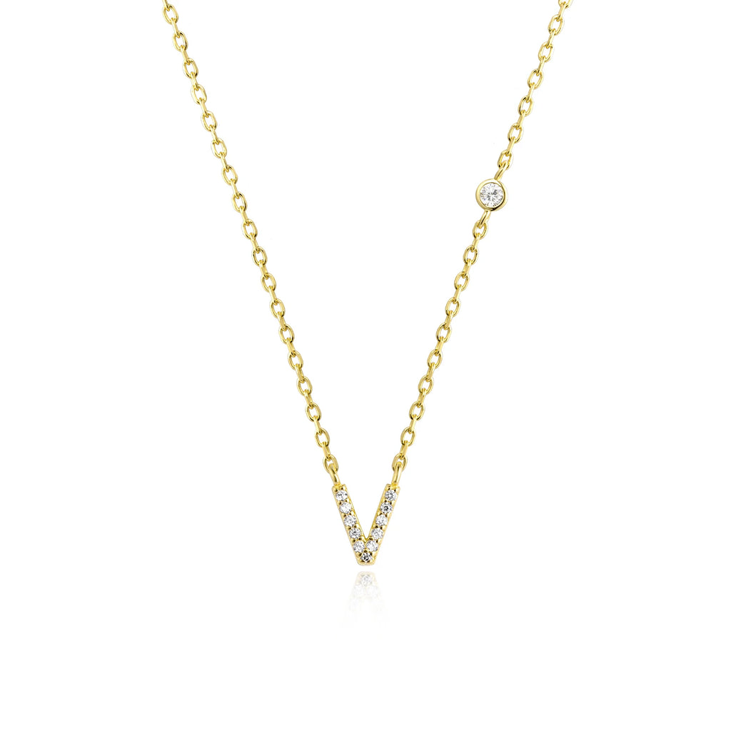 Mono Initial Necklace