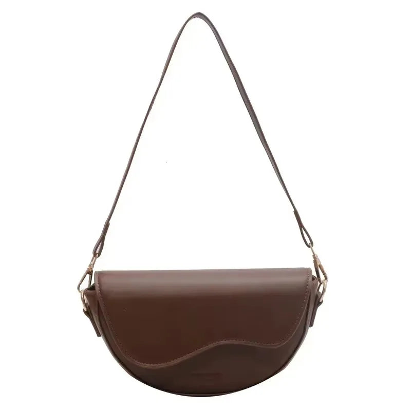 Leather Luxury Handbag. Shoulder Crossbody Handbag