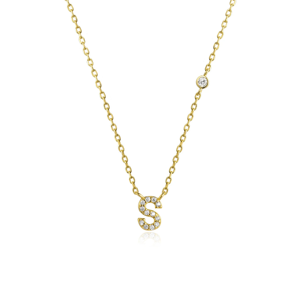 Mono Initial Necklace