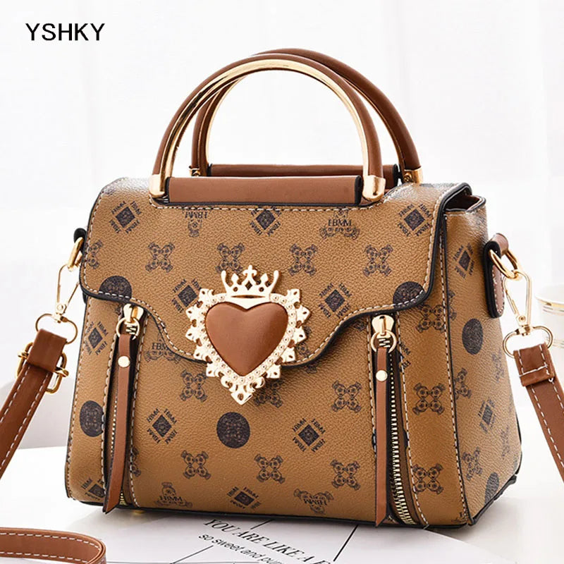 New Women bag tote Handbag bag for women Shoulder bag Crossbody Bag Cartoon Sprite printed one-shoulder cross bag