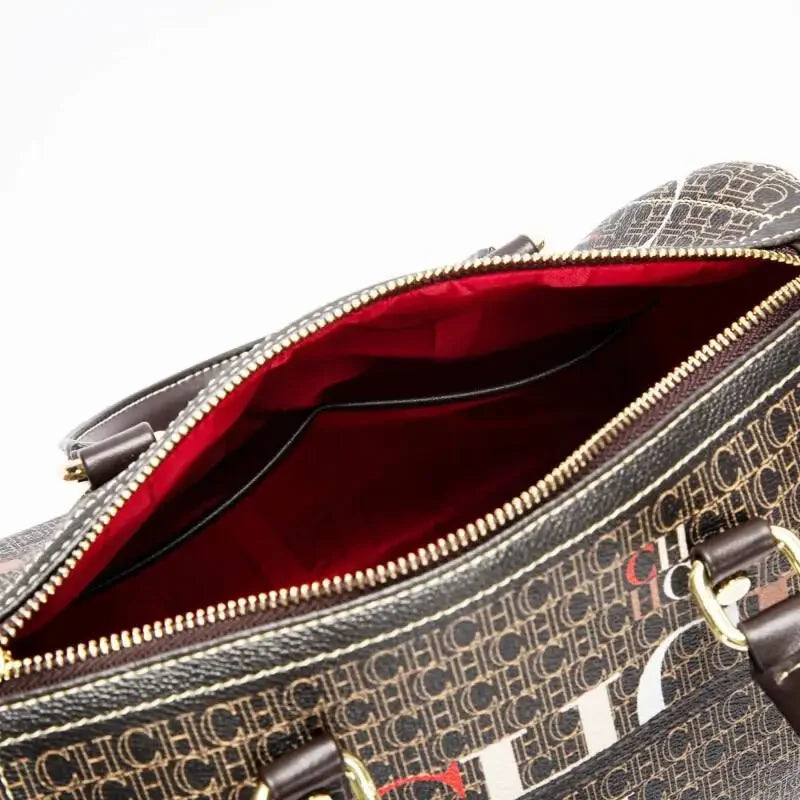 Exquisite Floral Pattern Travel Banquet High Grade Handbag