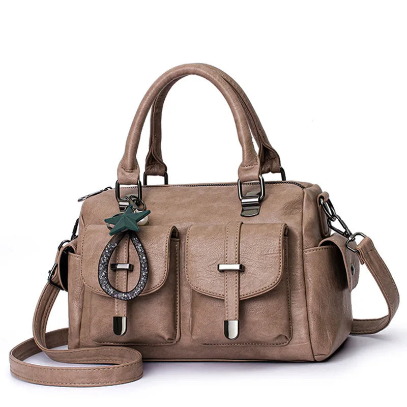 New Women bag  Handbags Bag for 2026 Female Crossbody new High quality fashionable shoulder bag designer travel Hairball bag
