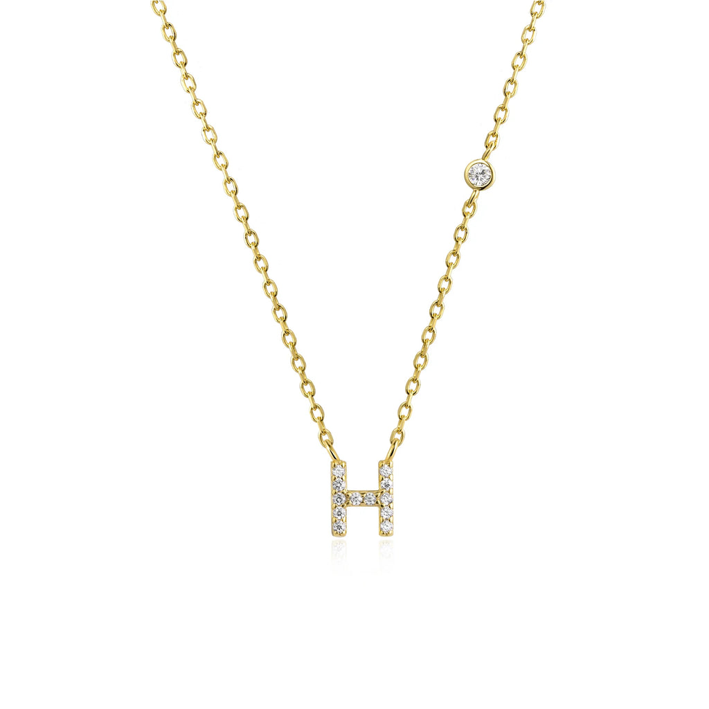 Mono Initial Necklace