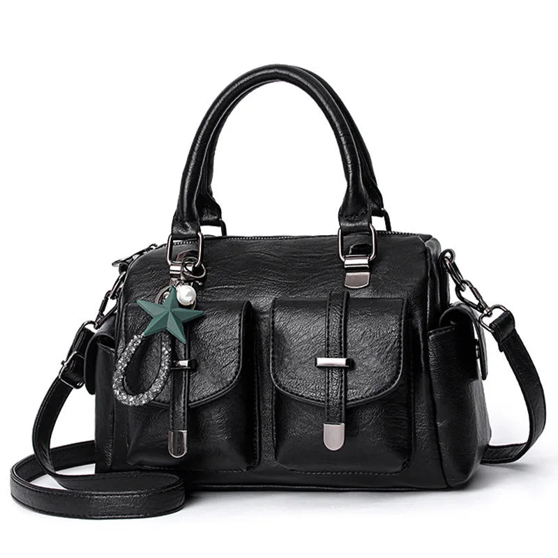 New Women bag  Handbags Bag for 2026 Female Crossbody new High quality fashionable shoulder bag designer travel Hairball bag