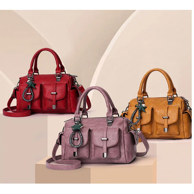New Women bag  Handbags Bag for 2026 Female Crossbody new High quality fashionable shoulder bag designer travel Hairball bag