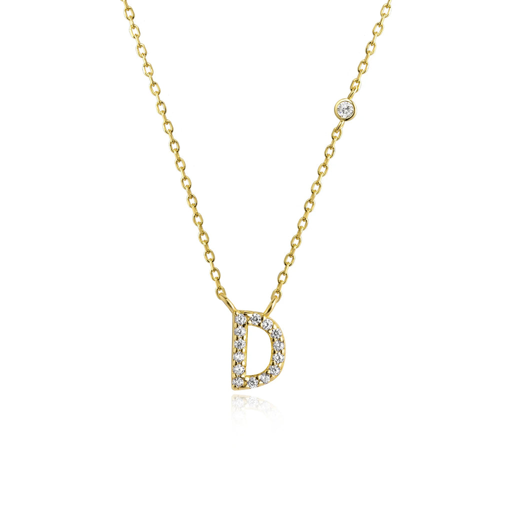 Mono Initial Necklace