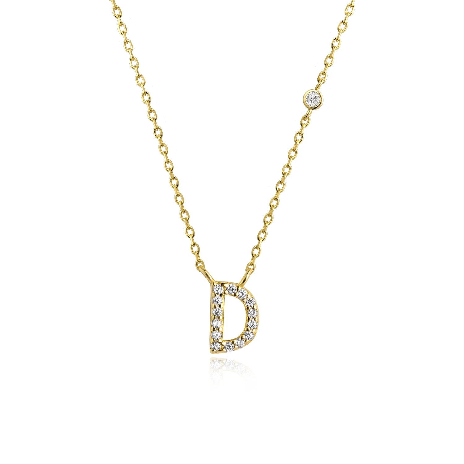 Mono Initial Necklace