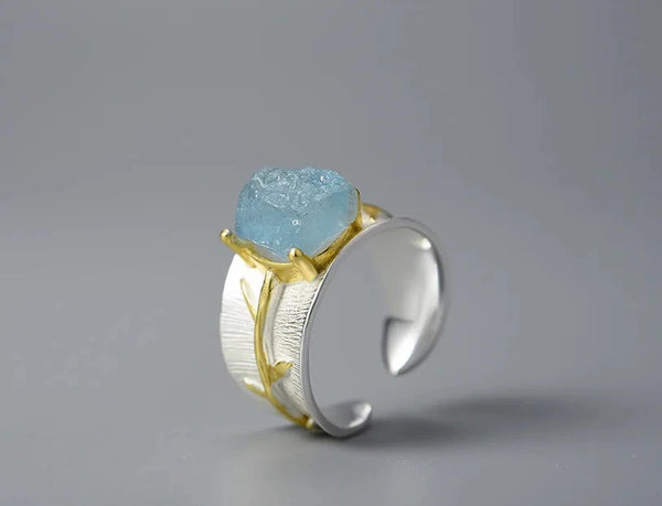 Celeste Aquamarine Ring