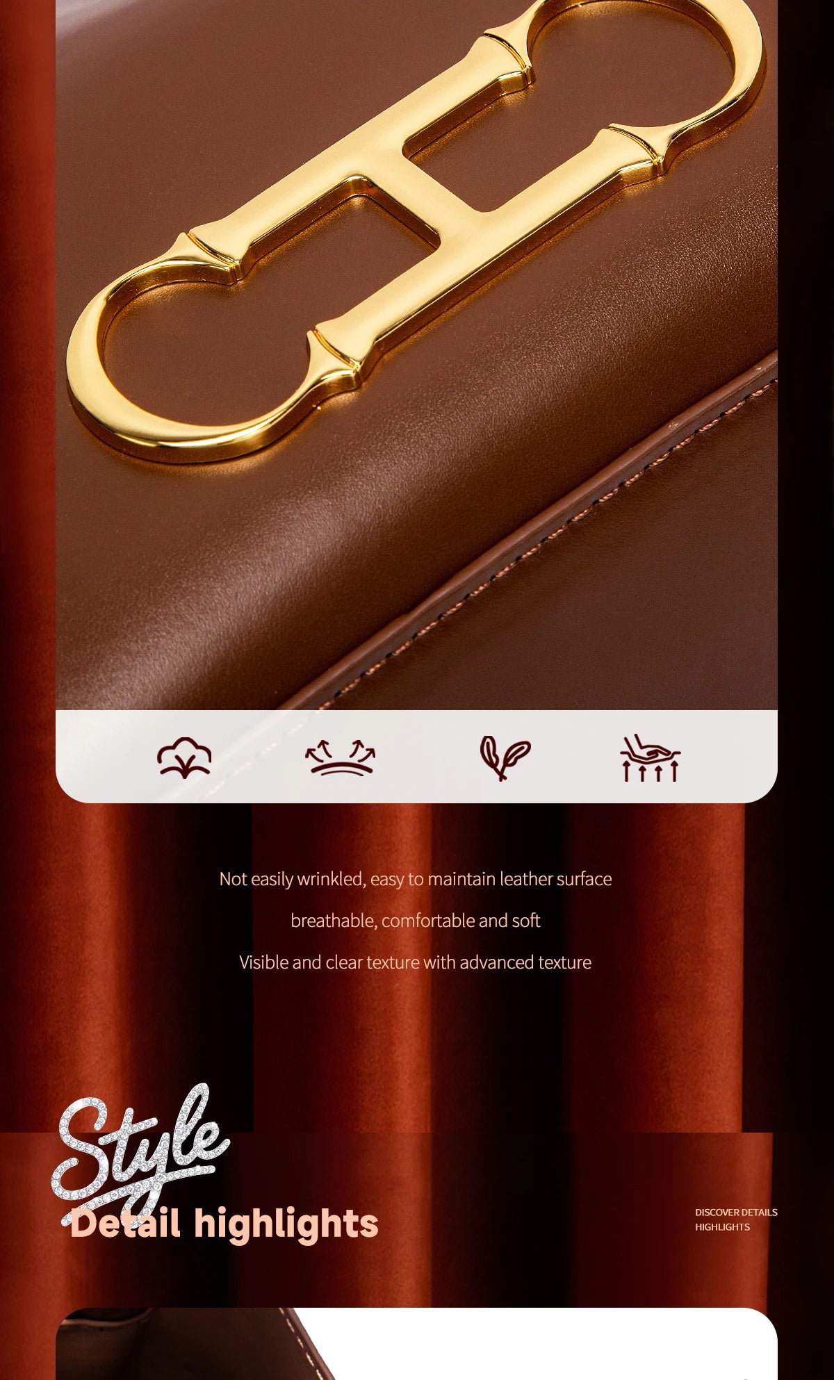 Classic Luxury Design Women's New Handbag Business Commuter