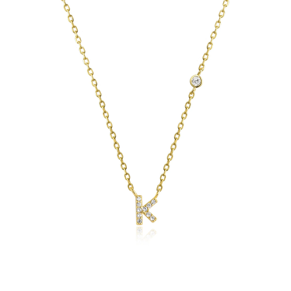 Mono Initial Necklace