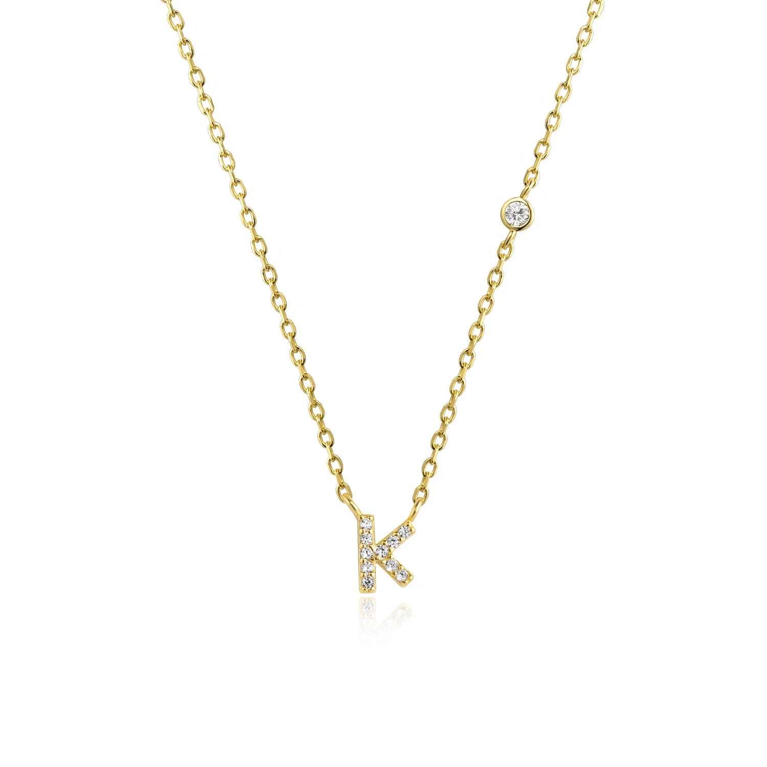 Mono Initial Necklace