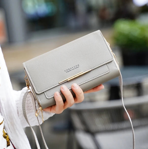 New Women's Wallet Korean Multifunctional Shoulder Bag