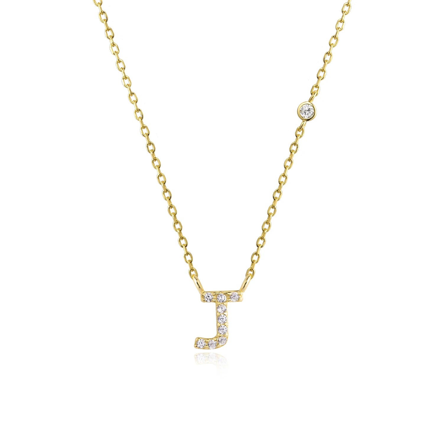 Mono Initial Necklace