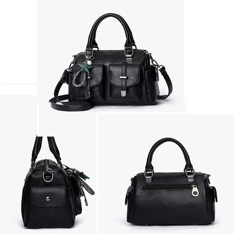 New Women bag  Handbags Bag for 2026 Female Crossbody new High quality fashionable shoulder bag designer travel Hairball bag