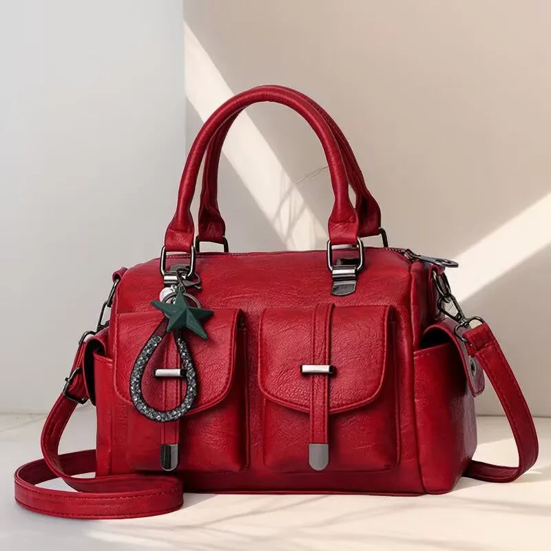 New Women bag  Handbags Bag for 2026 Female Crossbody new High quality fashionable shoulder bag designer travel Hairball bag