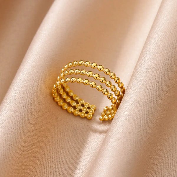 Classic Beads Ring