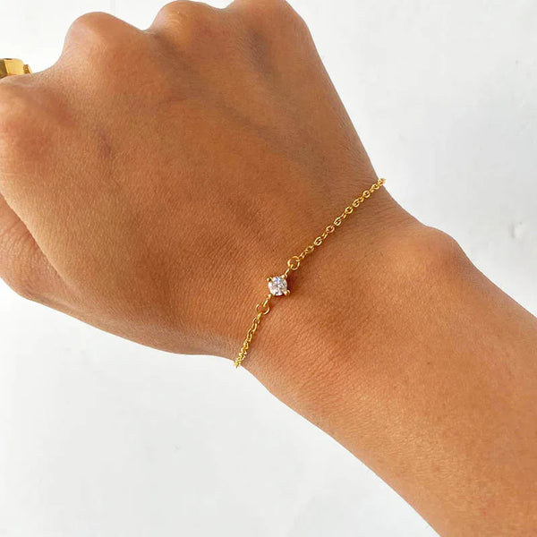 Ivy's Solitaire Bracelet