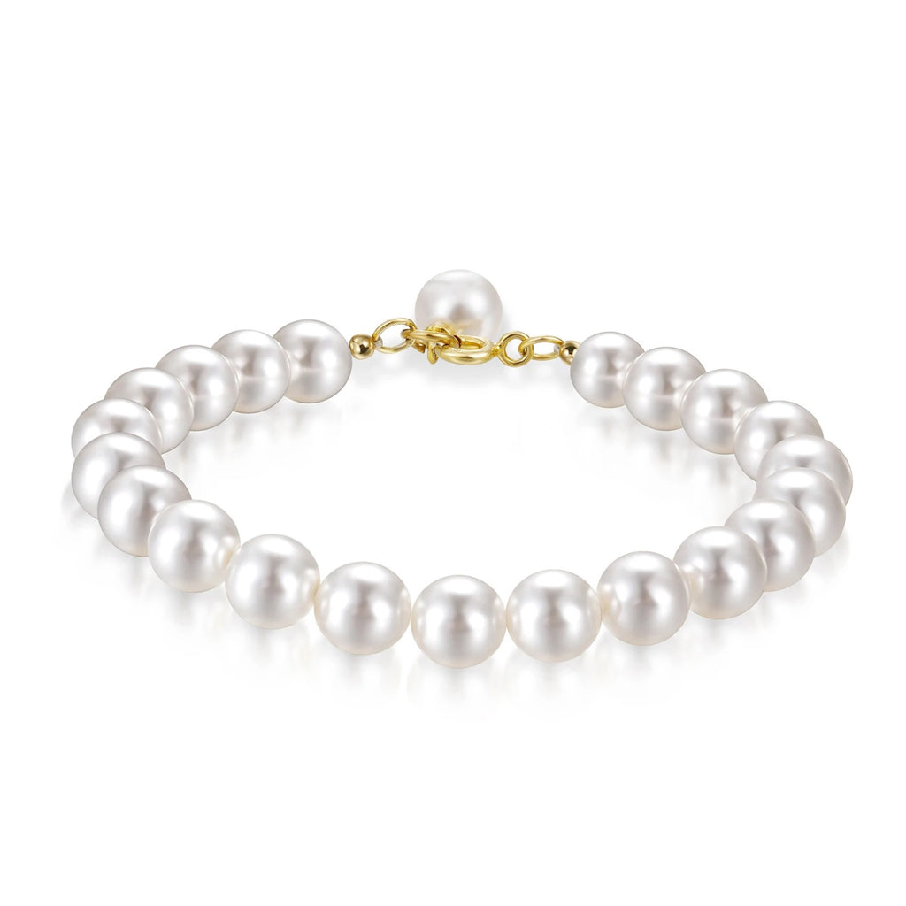 Sterling Silver Pearl Bracelet