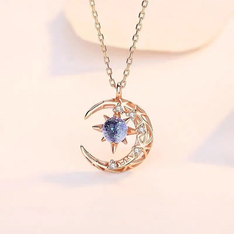 Moonlight Stone Collar Necklace