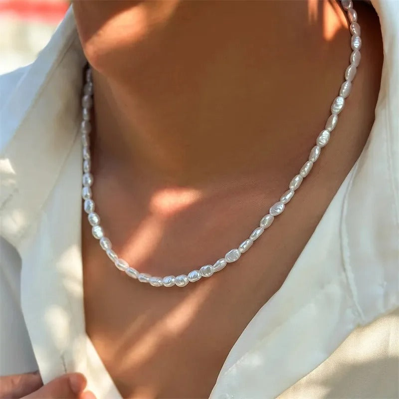 White Royal Pearl Necklace