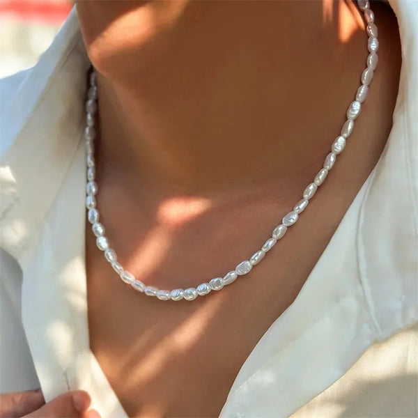 White Royal Pearl Necklace