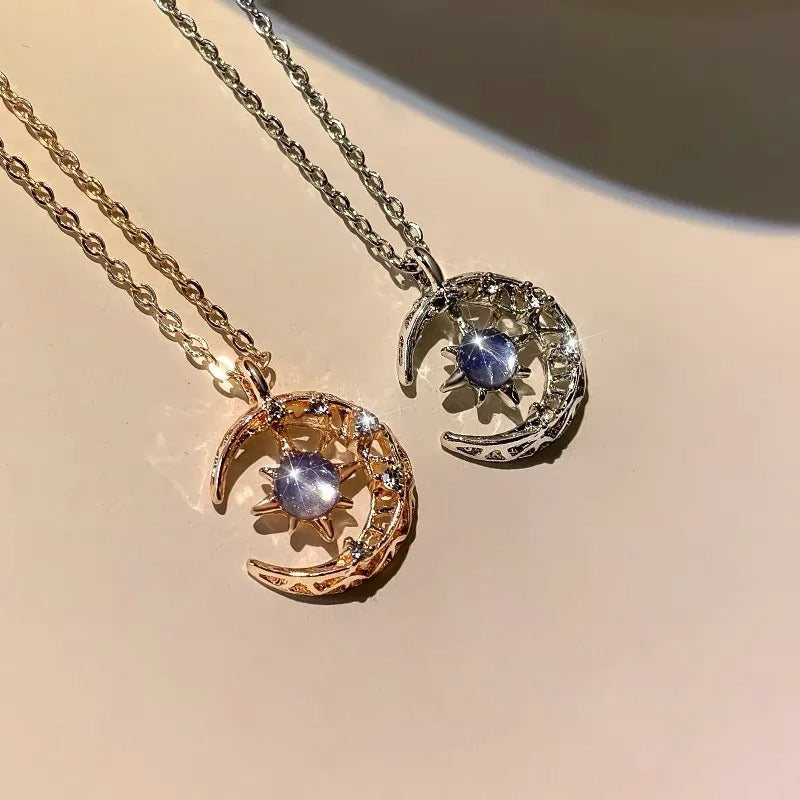 Moonlight Stone Collar Necklace